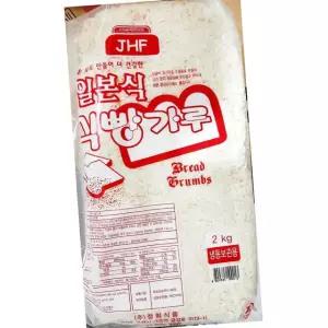 정희 일식용 굵은빵가루 2kg 튀김 가루 돈까스 코팅 일본 개자 생빵