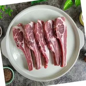 VGD 호주산 어린 양 숄더랙 바베큐 1.5cm 500g 양고기 구이 양갈비