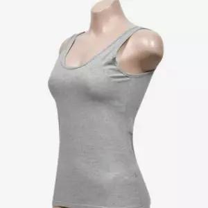 패드삽입형 40수 면스판 브라 런닝 캡내장 나시 티셔츠 여자속옷