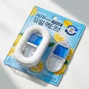 화장실 방향 탈취 한번에 화장실용 레몬향 방향제 세트 WFOFTA2