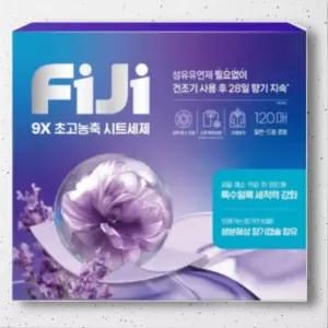 피지 세탁세제 120매 대용량 종이세제 시트세제