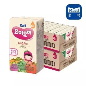 [매일] 요미요미 유기농주스 과일믹스 125ml 48팩[35947009]