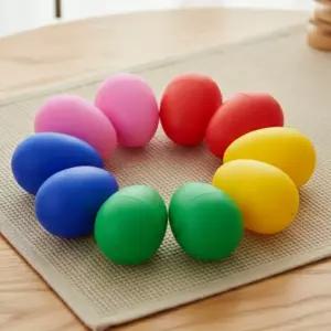 에그쉐이커 리듬악기 달걀모양 마라카스 셰이커 딸랑이 음악연주 어린이 (5가지컬러 1세트)