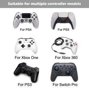 PS5 호환 PS4 호환 PS3 호환 데이터 개구리 용 게임패드 보관 가방 XBOX 호환 호환 one 360 X S 스위치