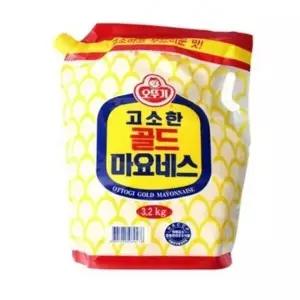 오뚜기 마요네즈 스파우트 3.2kgX4팩 박스