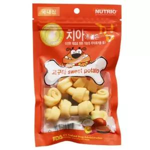 [핫트랙스]강아지 덴탈껌 고구마 80g 1P 반려견 애견 치아 간식(WBE5F14)