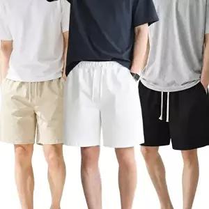 [모든GO]남자 5부 쇼츠 여름 밴딩 반바지 홈웨어 트레이닝팬츠