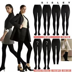 [시슬리 언더웨어][최초가 99,900원]시슬리 SS19 고탄력 유발/무발/기모 레깅스 7종+양말 2종 세트