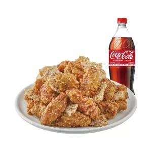 [노랑통닭] (콤보)바삭누룽지치킨+콜라1.25L