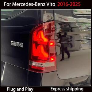 자동차 LED 미등은 Mercedes-Benz Vito V-class 수정 W447 V260 V250 V220 2016-2025 신호 방향 지시등에