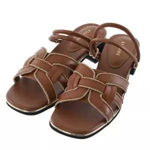 [에스콰이아][에스콰이아] 여성 스트랩 샌들 4CM(EQFMSD952BR) (P003814588)