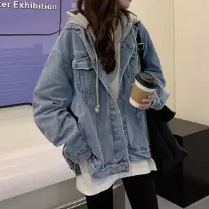 여성 흐 캐주얼 탈부착 아우터 데님자켓 WSDN03 여성데님자켓 점퍼 봄 청