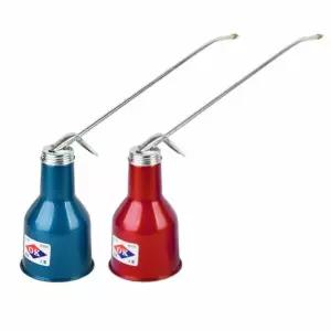 장비 유지보수 윤활 오일 주입 스크류 캡 타입 파이프 340mm 580cc 오일펌프