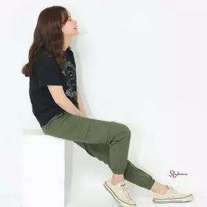 여자 마바지 조거팬츠 린넨카고 여름rst918