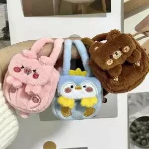 7 cm 라부부부용 수제 배낭 귀여운 미니 인형 액세서리 코튼 가방