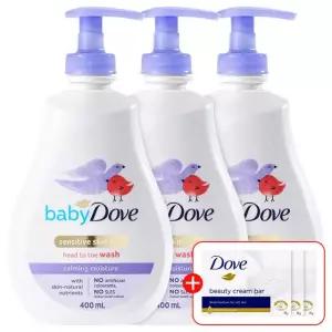 [도브] 순한 베이비 워시 400ml X 3개 3종 다구성 / 어린이 올인원 유아 바디워시 클렌저