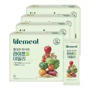 [하프클럽/그리심]이롬 황성주 1일1생식 라이프밀 데일리 14포 4박스-아침 식사 대용 간편식 영양식