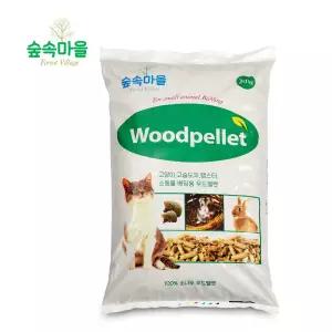 숲속마을 우드펠렛 고양이모래 20kg