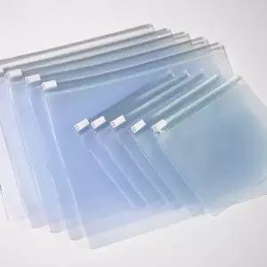 고주파 PVC 반투명지퍼백18x15cm 10장/슬라이드지퍼백