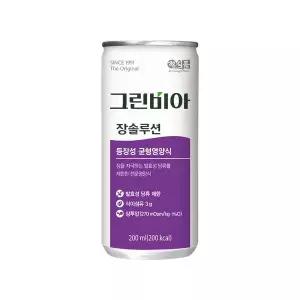 [보리보리/그린비아]그린비아 장솔루션 200mlx60캔