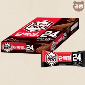 닥터유 프로 단백질바 단백질보충 24g 1P X 8개
