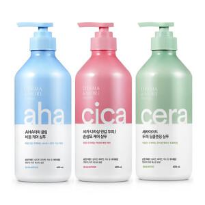 애경 더마앤모어 두피 손상모 케어 샴푸 린스 600ml 2개