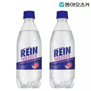 라인바싸 PET 500ml 40입  피치크린베리향