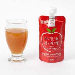 (정품) 아침애 사과해 생사과즙/건강음료/사과껍질까지/몸에좋은사과/100