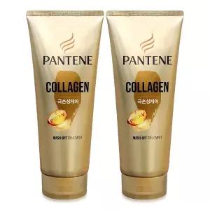 팬틴 콜라겐 극손상케어 트리트먼트 400ml 2개