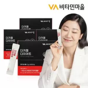 비타민마을 더카페 다이어트 커피 4박스 총240포 4개월분 가르시니아 다이어트보조제