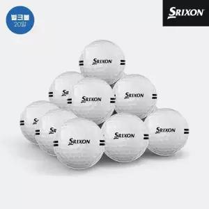 20구 벌크볼 스릭슨 소프트 레인저 DISTANCE9 비거리용 골프볼 남여공용 2피스 화이트