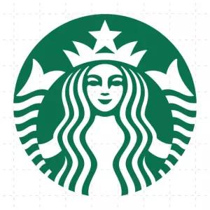 스타벅스 싸이렌 사이렌 STARBUCKS 로고 방수 데칼스티커 5cm x 5cm
