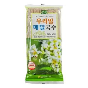 봉평농협 우리밀 메밀국수 500g, 국내산 메밀과 우리밀로 만든 메밀국수