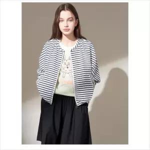 올리비아로렌 HC04 스트라이프 점퍼  VOCCL5M4121