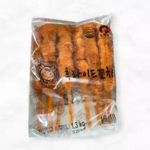 청우 후라이드꼬치 130gx10개간편조리닭꼬치 간편요리닭꼬치 즉석조리식품