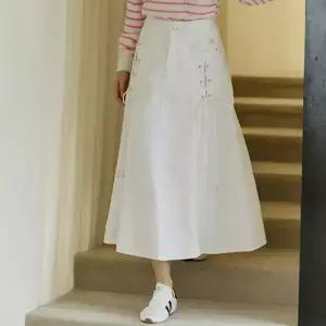 [에고이스트] [BLUE LABEL] 레이스업 A라인 스커트 (ER2ODS51-T)