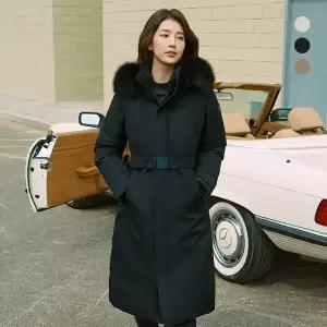 [K2](수지착용) 여성 G900 트리니티(TRINITY) 고어텍스 구스다운 롱패딩 (필파워 900)_KWW24530