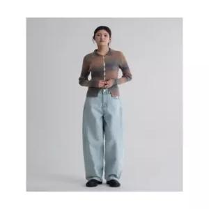 에잇세컨즈 반밴딩 벌룬핏 경량데님 스카이 블루 356321CMEQ