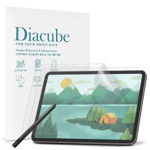 DIACUBE 2팩 PAPERFEEL 액정보호필름 레노버 M10 3세대 위한 10 반응성이 2022용 플러스 종이에 쉬운 눈부심 필름 그리기 매트 뛰어난 터치 설치 6인치 PET 글쓰기를 방지