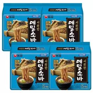 농심 메밀소바 20봉