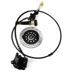 [호환품]카트 160mm 풋 레버 유압식 디스크 브레이크 키트 168cc ATV 4륜 오프로드 차량 액세서리에 적용