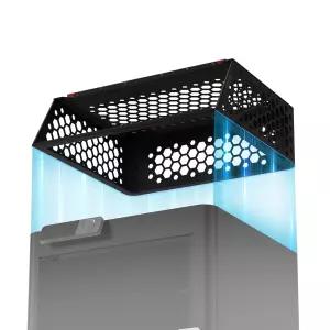 Bambu-Lab P1P/P1S/X1C/X1E 3D 프린터용 BIQU Panda Perch AMS 홀더 최대 2개의 2 Pro 보관함 도구 트레이