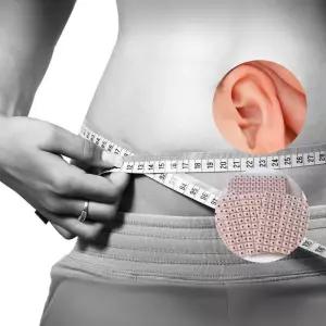 귀 이혈 패치 혈자리 지압 다이어트 귀침 스티커 홈케어 60개 1세트