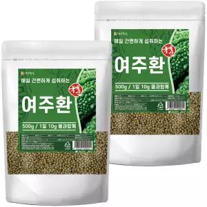 국산 여주환 1kg 여주90% 찹쌀10% (국산재료제조) 500g 2개입