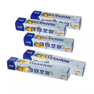TBZ 크린? 재활용 알루미늄 호일 25cmX10m 삼겹살불판