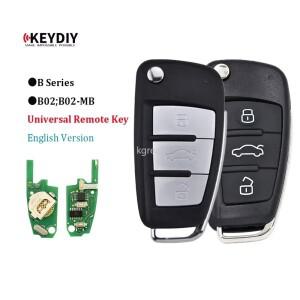 5pcs KEYDIY KD B02 B02Metal 범용 원격 키 아우디 A6  B 시리즈 자동차 KD900 + URG200 KD-X2 미니 소형