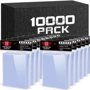 트레이딩 카드용 10000 PCS 카드 슬리브 소프트 페니 슬리 대 클리어 플라스틱 프로