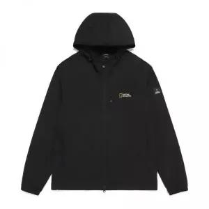 매장정품 NATIONALGEOGRAPHIC 내셔널지오그래픽 N262UJP910 월리스 후드 풀집업 바람막이 BLACK N262UJP910