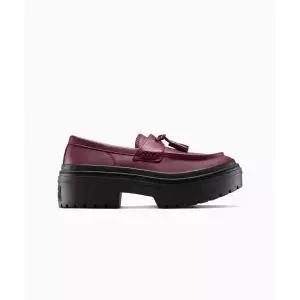 컨버스 CONVERSE 척테일러 올스타 러기드 힐 로퍼 레더 딥 보르도 A14708C 299885
