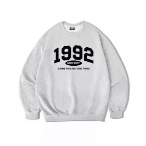언더오프 오버핏 맨투맨 스웨트 1992아치 그레이 526988
